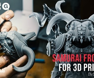 Samurai Frog