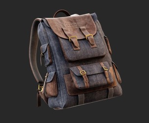 Backpack - Base Mesh ( game ready )