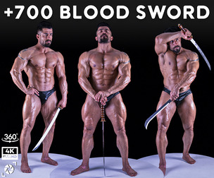 +700 Blood Sword Reference Pictures - Vol 15