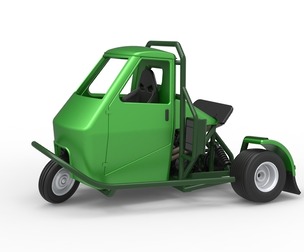 Ape car proto for dirt while turning Scale 1:25