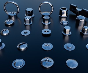 Screws chromium