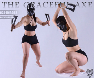 +629 The Graceful Axe Reference Pictures | 30% WELCOME DISCOUNT! | - 360° VIEW
