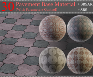 30 Pavement Base Material with Parameters Control + SBS + SBSAR