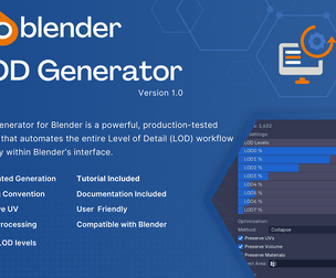 LOD Generator - Blender
