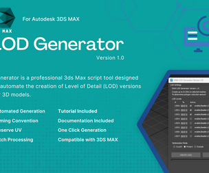 LOD Generator  - 3DS MAX