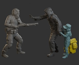 Post-Apocalyptic Male PAM2 SceneB