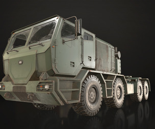 Heavy Military Truck V2 - Tractor