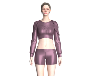 Girls Outfit | Marvelous / Clo3d / obj / fbx
