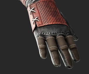 Texturing Gloves with " Substance Painter Newest version 9