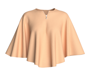 Girls Cape Dress V4 | Marvelous / Clo3d / obj / fbx