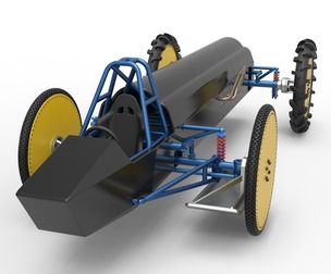 Swamp buggy Scale 1:25