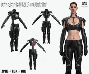 Cyberpunk Outfit Num 01