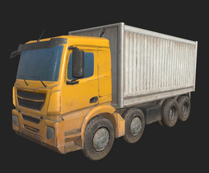 Truck 3D Model 001