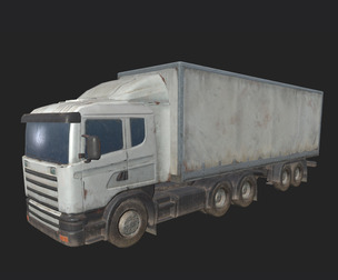 Truck 3D Model 002