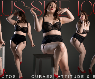 Plus-Size Icon: Curves, Attitude & Emotion