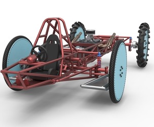 Swamp buggy Base Scale 1:25