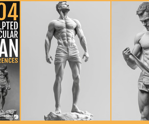 404 Sculpted muscular man