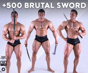 +500 Brutal Sword Reference Pictures - Vol 21