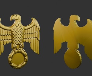 WWII German Eagle B