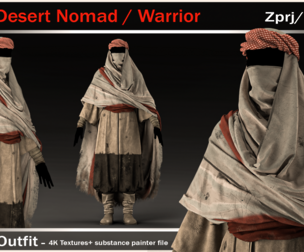 Arabic Desert Nomad / Warrior