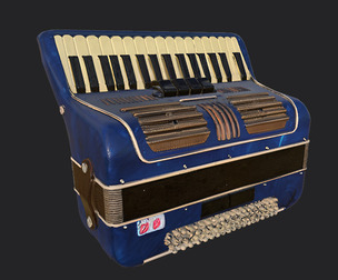 Accordion3D Model 003