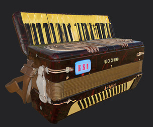 Accordion3D Model 007