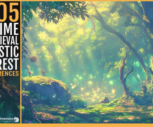 505 Anime Mystic Forest
