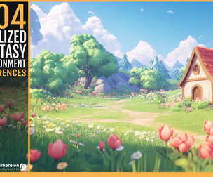 404 Stylized Fantasy Environment