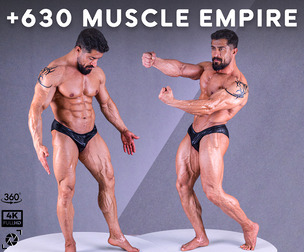 +630 Muscle Empire Reference Pictures - Vol 18