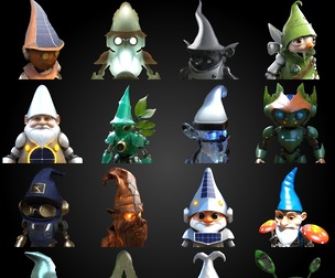 RoboGnome Guardians Collection