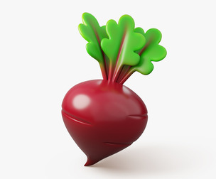 Stylized Beetroot