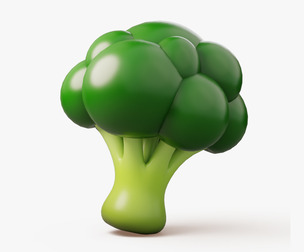 Stylized Broccoli