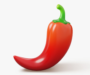 Stylized Chili Pepper