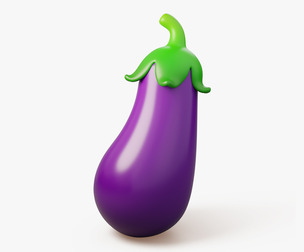 Stylized Eggplant