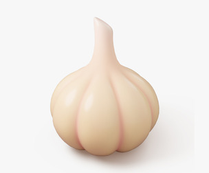 Stylized Garlic