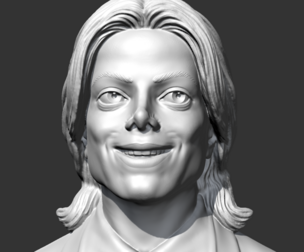 Michael Jackson 3D print model