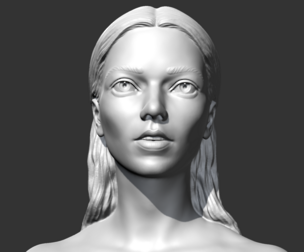 Anya Taylor Joy 3D print model