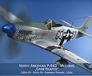 North American P-51D Mustang - Grim Reaper