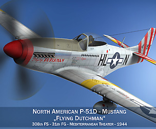 North American P-51D - Flying Dutchman