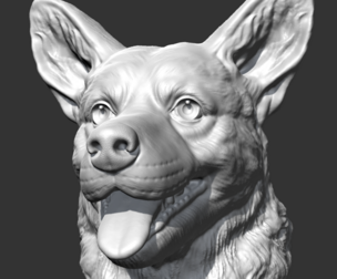 Welsh Corgi AM15 3D print model