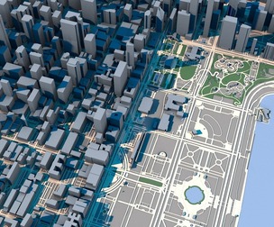 Chicago City in Illinois United States