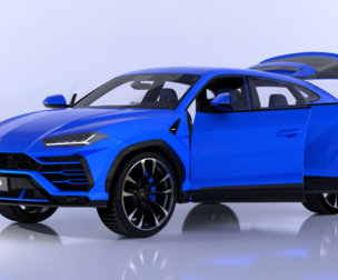 Lamborghini Urus – Ultra High-Detail 3D Model with Fully Textured Interior & Exterior