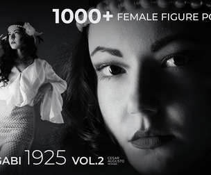 1000+ Female Figure Poses - Gabi 1925 vol.2