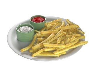 French Fries Plate