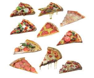 pizza slice collection