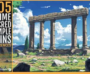 505 Anime Sacred Temple Ruins