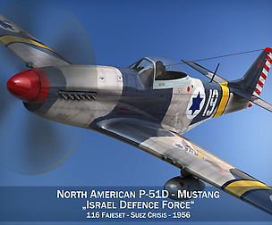 North American P-51D Mustang - Israel