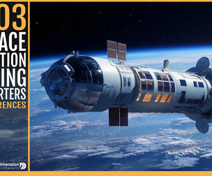 303 Space Station Living Quarters