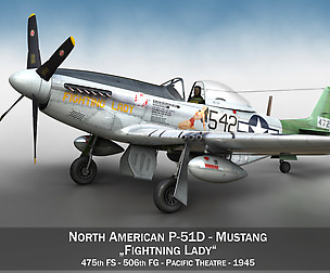 North American P-51D Mustang - Fighting Lady