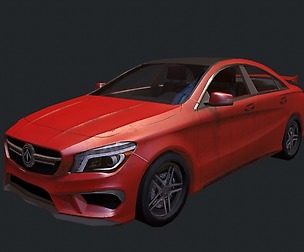 Mercedes Benz CLA45 (sports coupe)